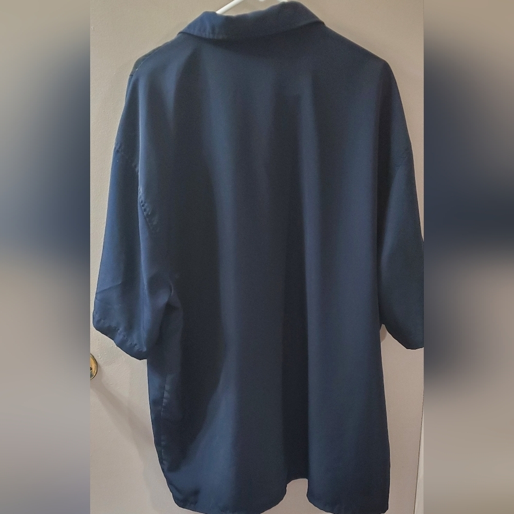 Men's Navy Blue Dragonfly Roadhouse Casual Button Down Shirt. Sz 3XL - Picture 3 of 7